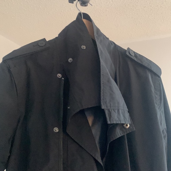 Calvin Klein Trench Windbreaker Jacket Medium - Picture 5 of 7